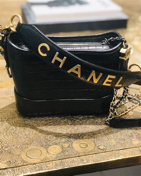 chanel croc gabrielle|Chanel handbags.